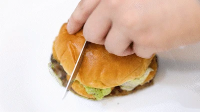 매운 맛 버거 체험기 converted