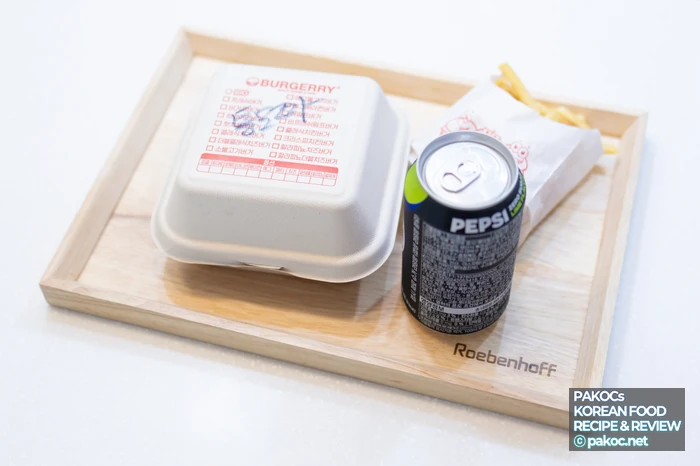 통모짜 패티 두께 비교 사진