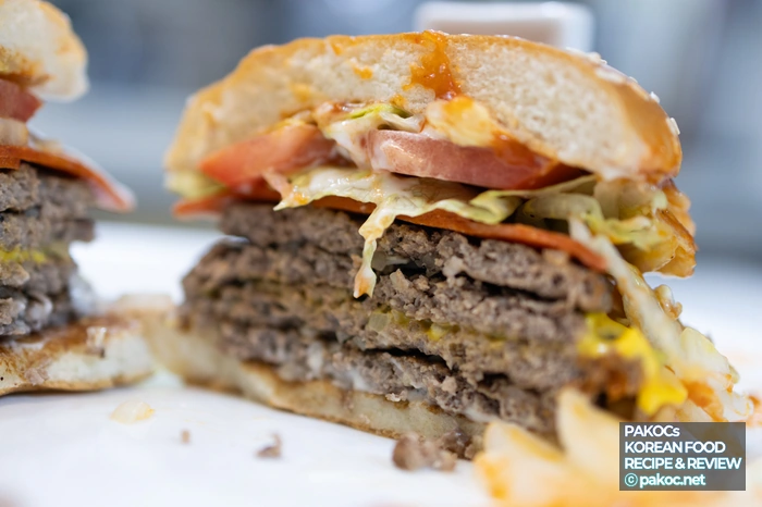 버거 소스 짠맛 조절