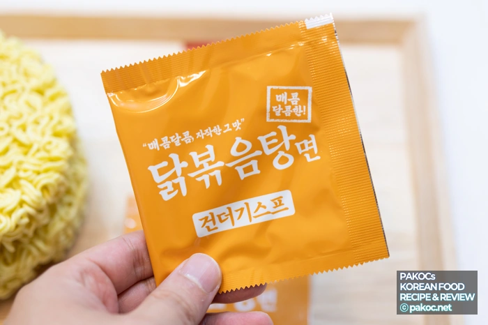 라면 면발 특징 사진