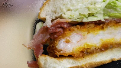 새우 버거 가벼운 식사 제안