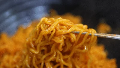 라면 재료 정보 사진