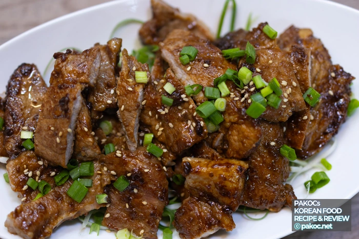 고기 구워지기 전 모습 고기 구워지기 전 모습