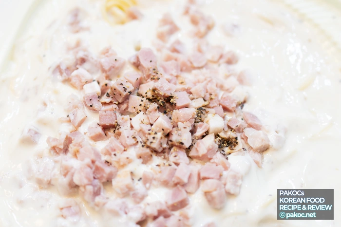 コンビニクリームパスタ特徴