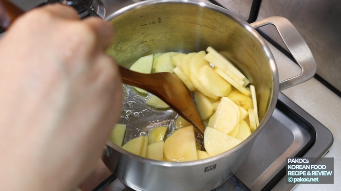 냉동보관 감자국 보관법