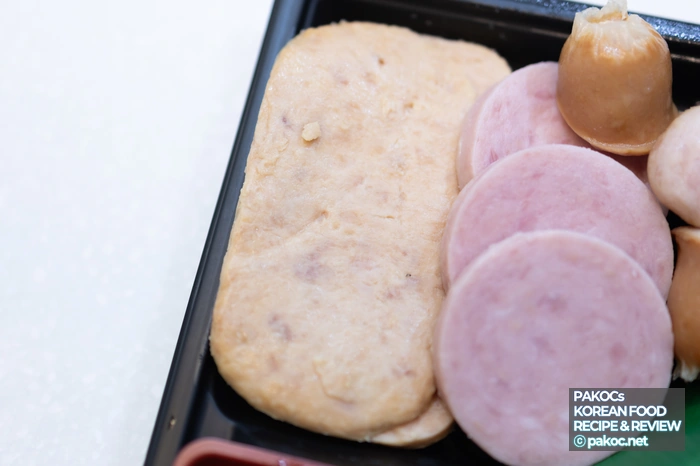 햄폭탄정식 시식 후기