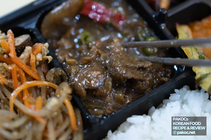 醤油ソース弁当の味