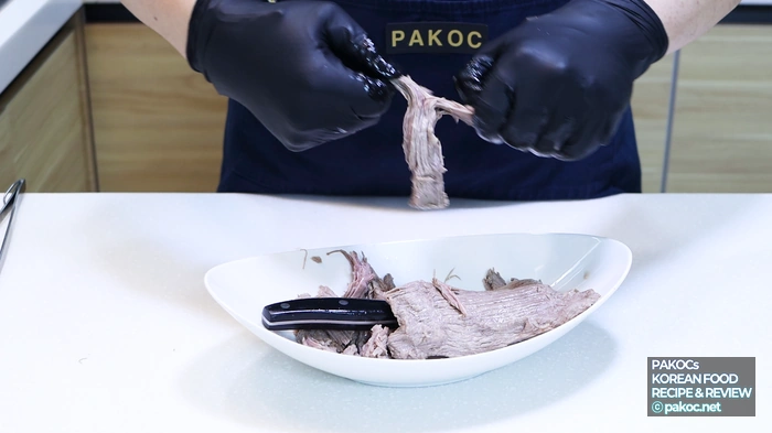 얼큰한 해장국 대비