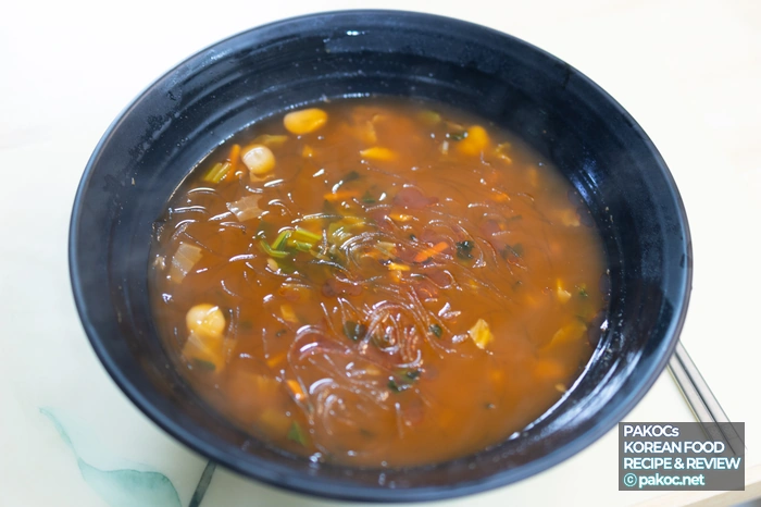 면 조리 시간 설명 리뷰