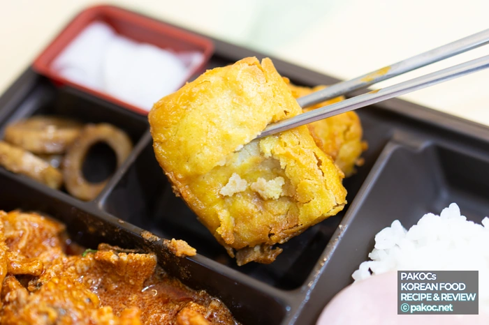 韓国産豚キムチ豚肉炒め構成メニュー