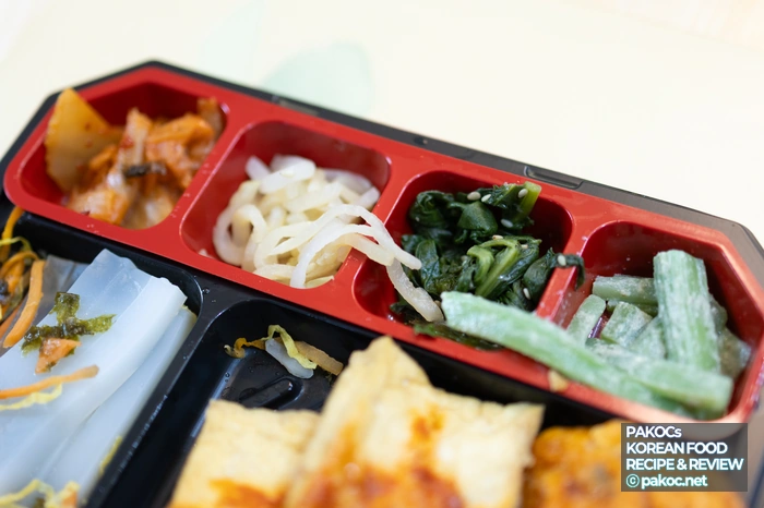 Información de reseña de almuerzo de tienda de conveniencia