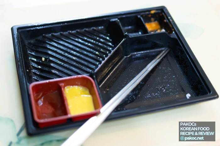 도시락 먹방 영상