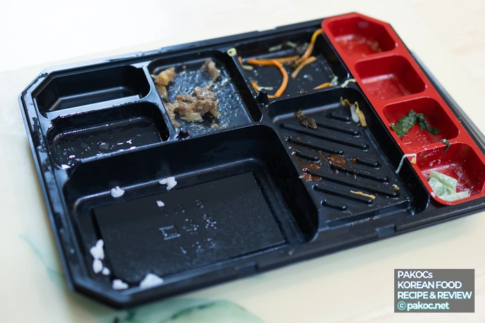 Recomendación de comida de almuerzo de tienda de conveniencia