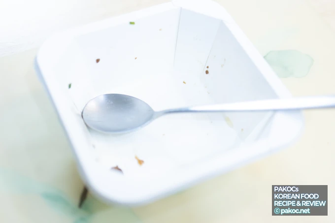 Comparación de características de sabor del bulgogi de res