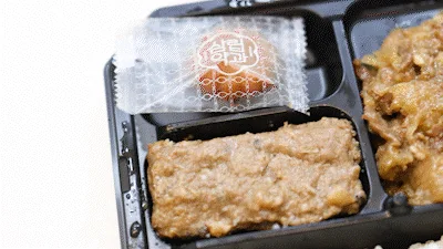 Composición del almuerzo de comida festiva