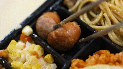 キムチトッピング食事の組み合わせ