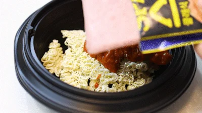 라면사리 조리 방법 설명
