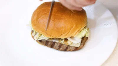 焼きマッシュルームバーガーの特徴