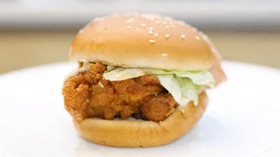 Luxurious Burger Composition