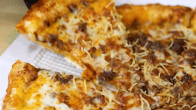 バーベキューショートリブクランチピザレビュー