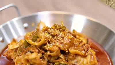 완성 요리 사진 별미