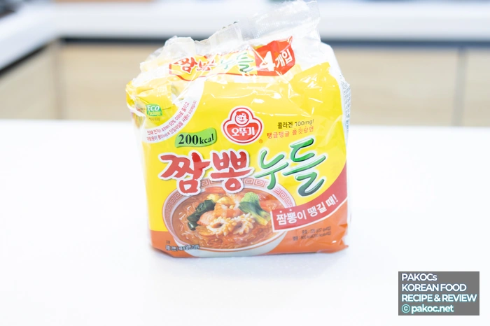 면 조리방법 오뚜기 짬뽕