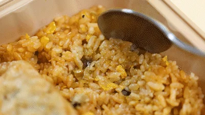 Foto de plato de sésamo a nuez