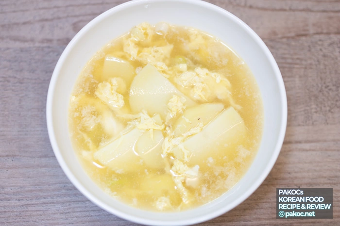 가벼운 아침식사 국요리