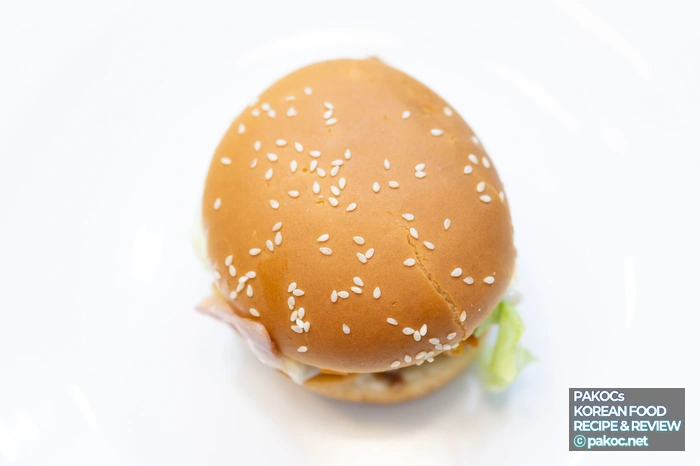 Spicy Barbecue Sauce Thigh Burger