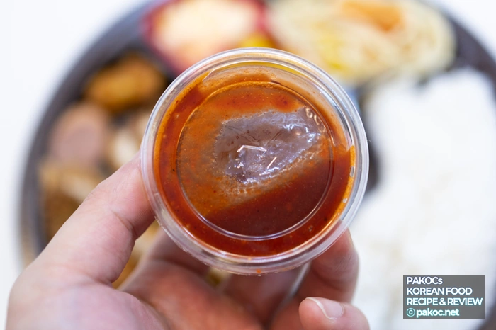 돈까스 정찬 도시락 구성