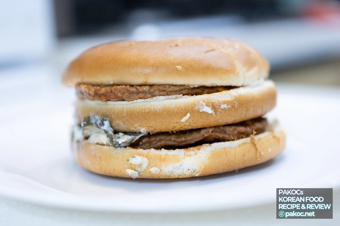 2단 버거 구성과 차이점