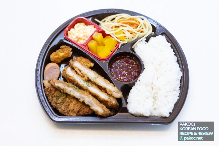 매운 돈까스 도전 후기