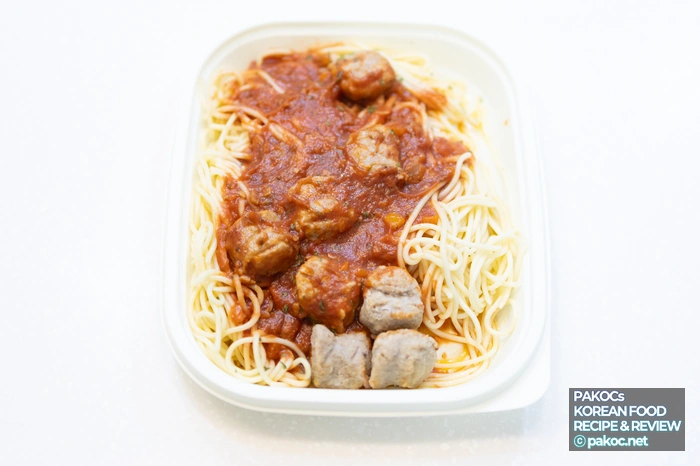 가성비 좋은 미트볼 파스타