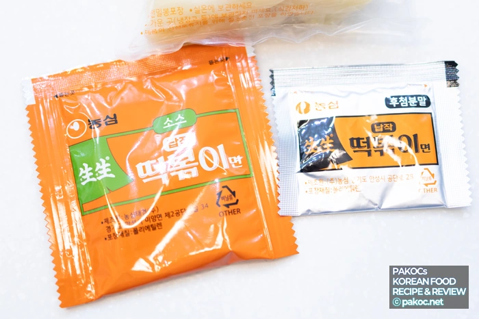 떡볶이 면 질감 분석