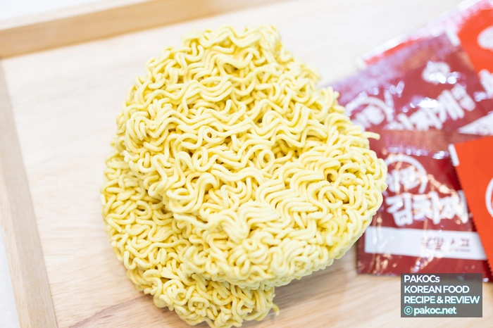 간편한 조리 방법 라면