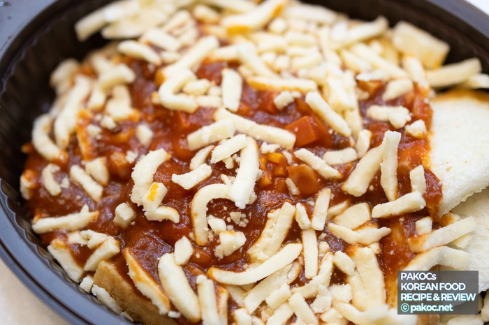 스파게티 소스 토스트 리뷰