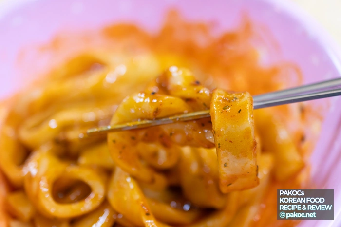 떡볶이 국물 맛 비교