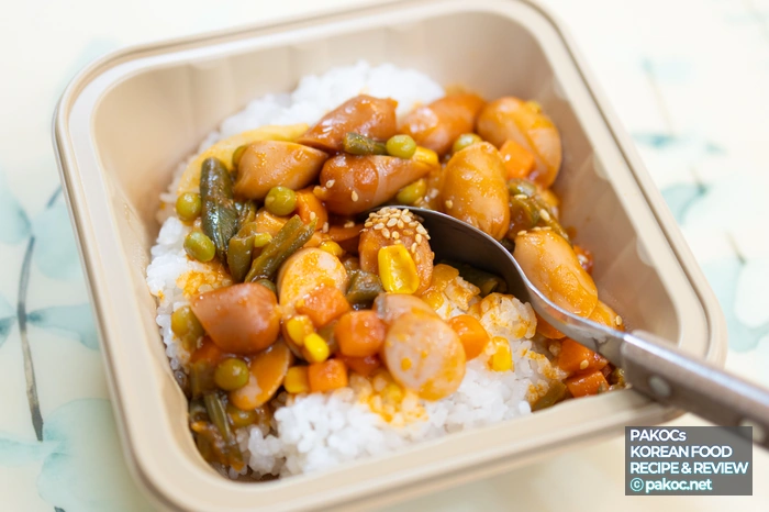 비빔덮밥 편의점 특징 사진