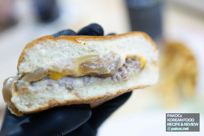 トリュフバーガー構成写真