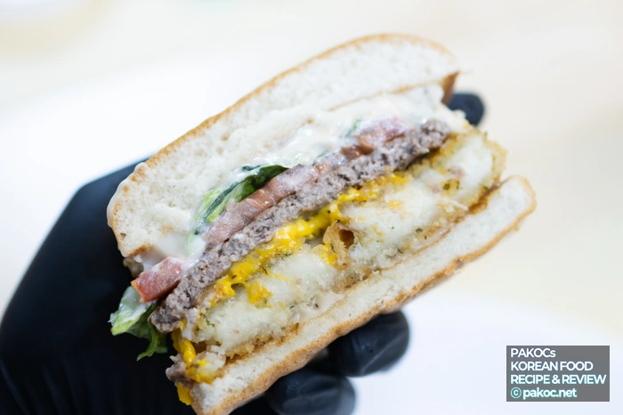 트러플 치즈 버거 맛 리뷰