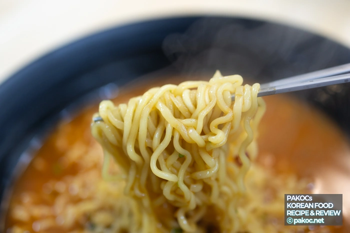 Noodle Freshness Comparison Photo