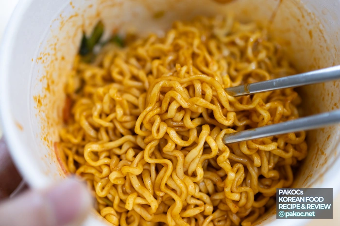 조리법 간단한 컵라면 소개