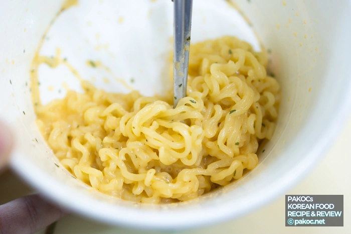 컵라면 소스 비율 정보