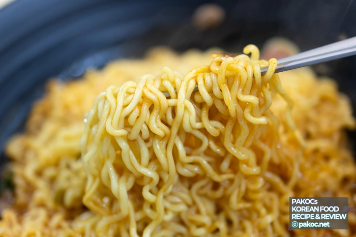 하림 부대찌개 라면 맛 체험