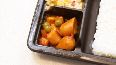 ジェユク&カツ弁当レビュー写真