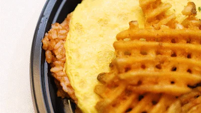 CU 하인즈 오므라이스 도시락 리뷰