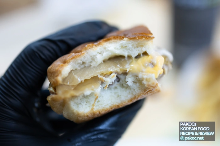 バーガリートリュフバーガー構成