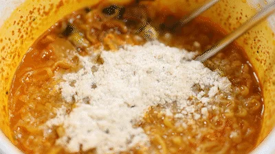 매운크림짬뽕 국물 맛평가