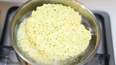 부대찌개 라면 자작 조리법