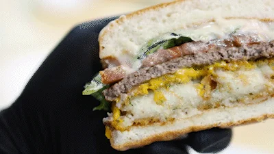 맥도날드 크리스마스 트러플 버거